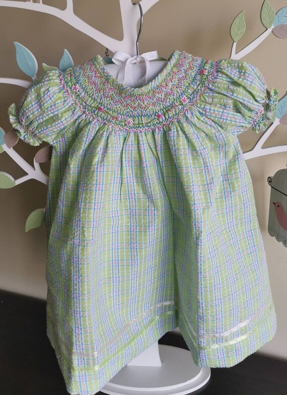 light green baby dress