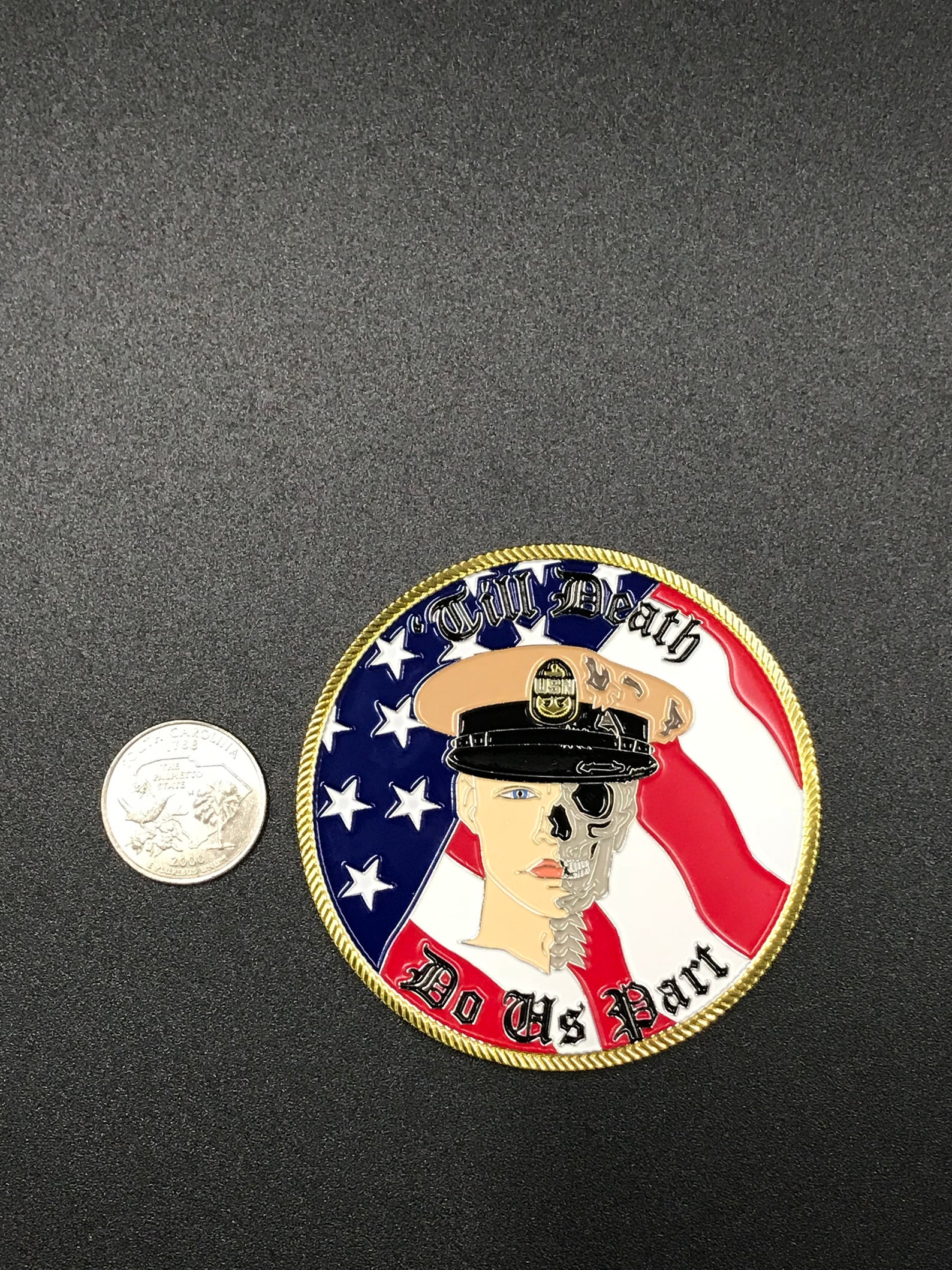 Navy Coin CPO Coin Chief Coin Military Coin Challenge Etsy
