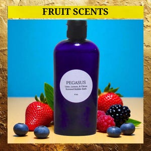 Bubble Bath: Fruit Scents Choice - Relaxing Bathtub Bubbles