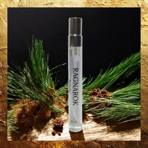 RAGNAROK COLOGNE Spicy Forest limited edition artisan spray perfume. Men&#39;s fragrance inspired by the Norse myth.