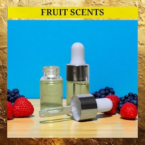 Fragrance Oil: Fruit Scent Choice - For Scenting Home Diffuser, Potpourri, Sachets, and Massage Oils.