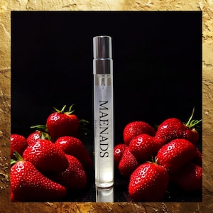Maenads Perfume: Strawberry, Vanilla, & Musk Women&#39;s Fragrance - Inspired by Greek Mythology