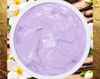 HATHOR Jasmine & Vanilla Scented Hair Masque. Deep Moisturizing Hair Conditioner.