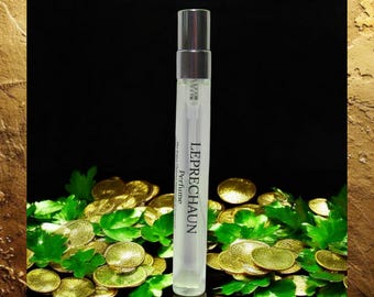 LEPRECHAUN Clover & Sandalwood Men's Cologne Inspired by Irish Mythology. Spray Perfume Fragrance.