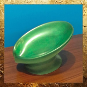 Soap Dish: Golden Green - Self-Draining Bathroom Accessory - Soap Saver