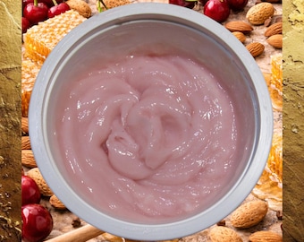 MAAT Cherry, Almond, & Honey Scented Hair Masque. Deep Moisturizing Hair Conditioner.