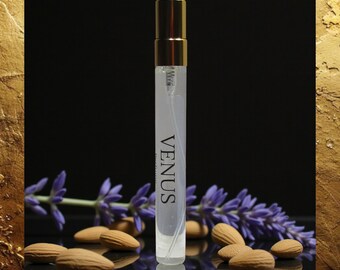 VENUS Lavender & Almond Perfume for Women. Fragrance Inspired by Roman Mythology.