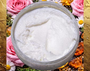 DANU Rose, Chamomile, & Jasmine Face Wash Cleanser. Gentle Botanical Makeup Remover and Cream Soap.