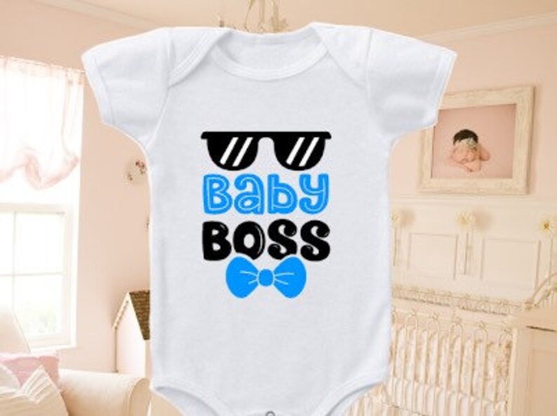 Baby Boss Cute Shower Gift Baby Bodysuit | Etsy