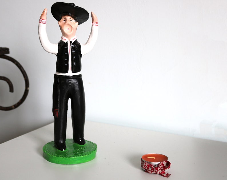 Handmade Traditional Portuguese Dancer from Minho Region