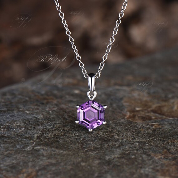 Custom 2025 amethyst necklace