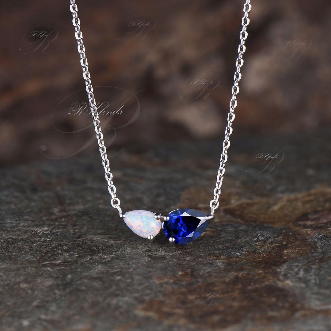 【MAJURI】カナダ発日本未入荷 Floating Sapphire Necklace ANGARA 0.67 Ct Blue Sapphire Pendant Necklace With Diamond