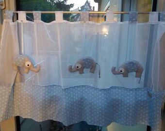 Elephant Glass Curtains