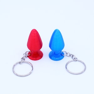3D Printed Squishy Buttplug Keychain