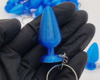 extreme plug anal Bulk Order of 3D Printed Squishy Buttplug Keychains, 30 Pieces