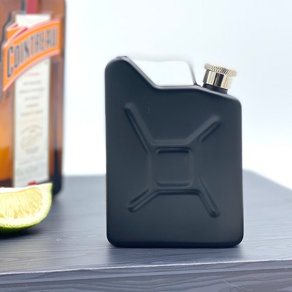 5oz Jerry Can Hip Flask,High Quality Stainless Steel Hip Flask, Jerry can Flask, Stain Steel  Hip Flask , Gift For Him, Father's day Gift