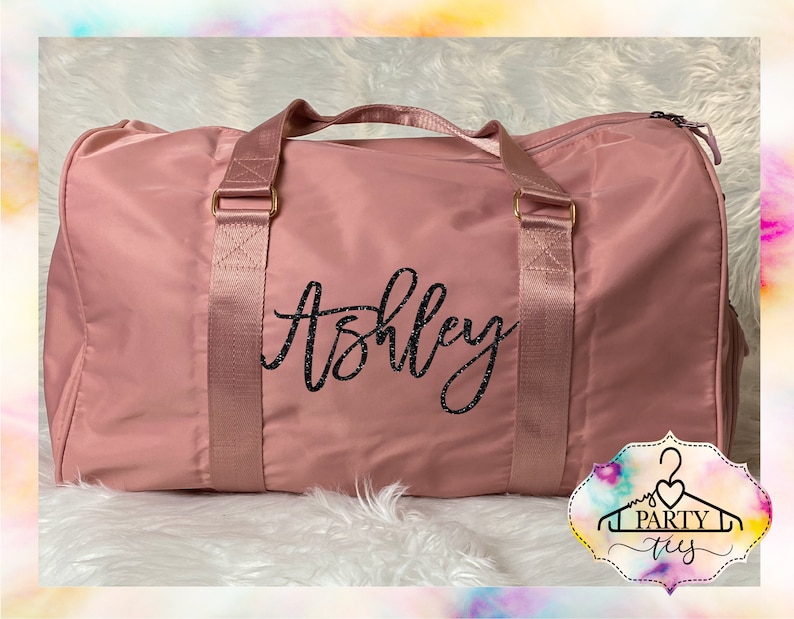 Personalized Duffel Bag Bridesmaid Gift personalized Etsy