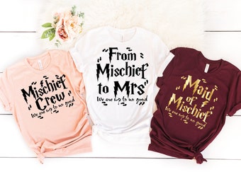 I found A Keeper Tank Top, Mischief Crew Shirts, Wizard Themed bachelorette, Witch of Honor, Keeper and Catch shirts, Bride's Witches MIL9