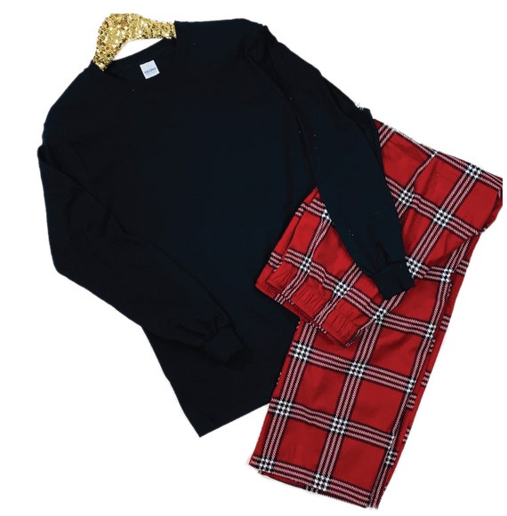 Buy Red Plaid Pajama Pants Online In India -  India