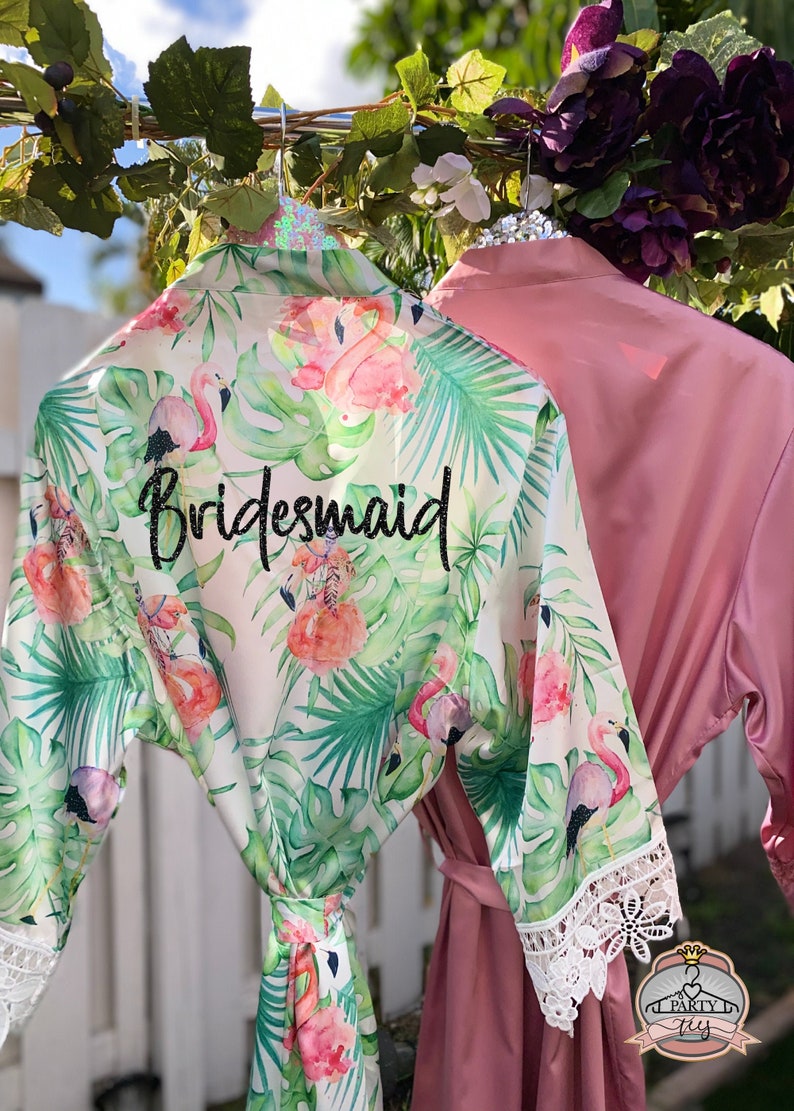 Future Mrs Silk Robe Personalized Silk Robes Kimono Wedding Etsy