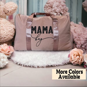 Mama Bag, Daddy Bag, Newborn Hospital Bag, Mom To Be, Baby Shower Gift, Welcome Baby Bag, Mom bag For Hospital ,Weekend Bag  D153