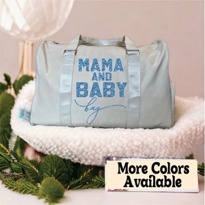 Mama Bag, Daddy Bag, Newborn Hospital Bag, Mom To Be, Baby Shower Gift, Welcome Baby Bag, Mom bag For Hospital ,Weekend Bag  D153