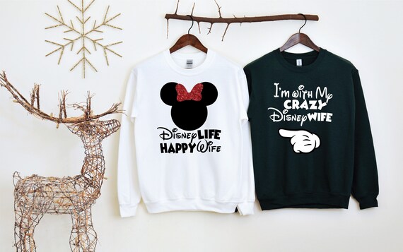 Couples Hoodies Minnie and Mickey Matching Hoodies Vacation