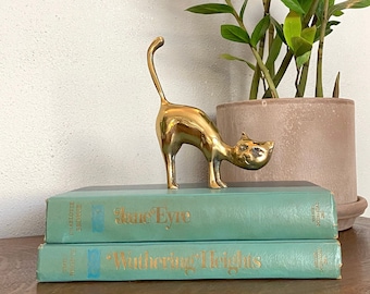 1950’s Jane Eyre, Wuthering Heights, Set of Emily and Charlotte Brontë Sister Novels, Vintage Books & Home Decor