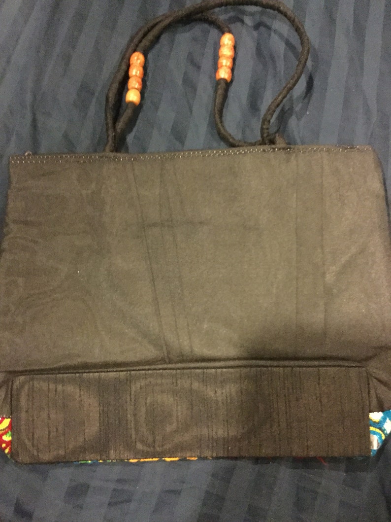 Handmade embroidered tote