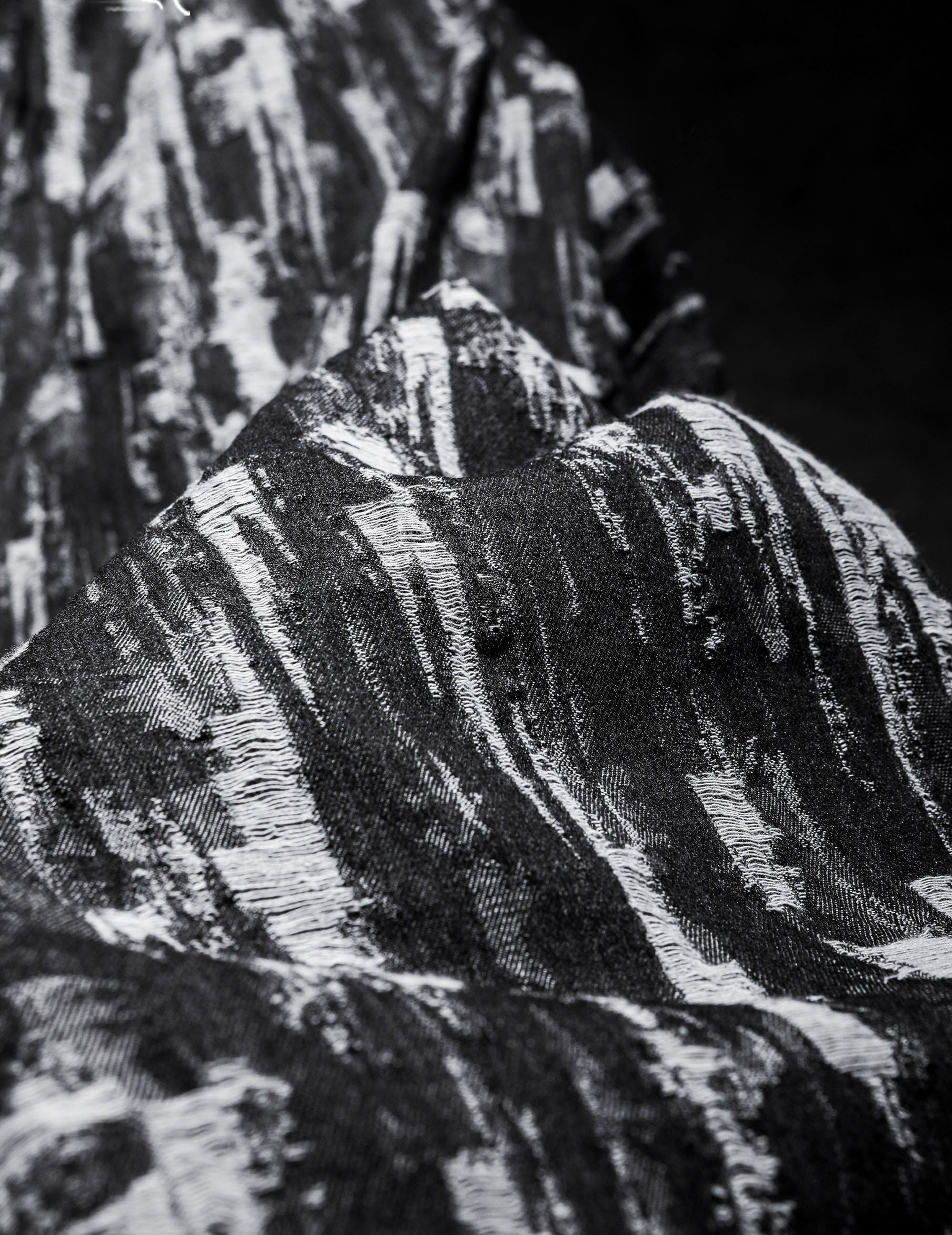 Double-faced Denim Cotton Fabric Washed 
