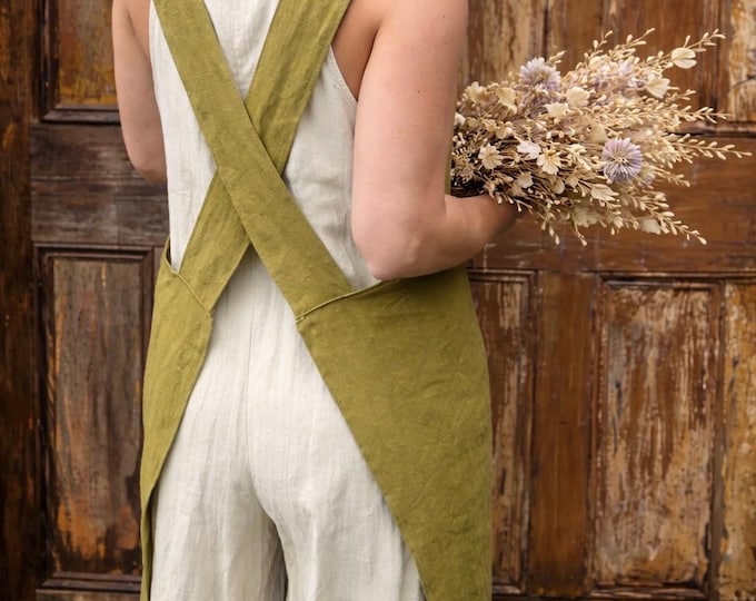 The Homesteader | Crossback Apron Dress