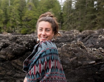 Reversible Shawl | GLACIER