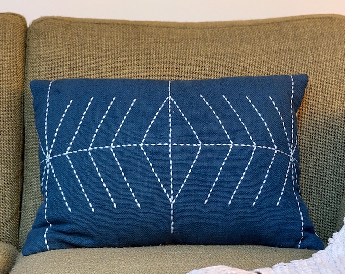 Pillow Cover | Indigo Tide