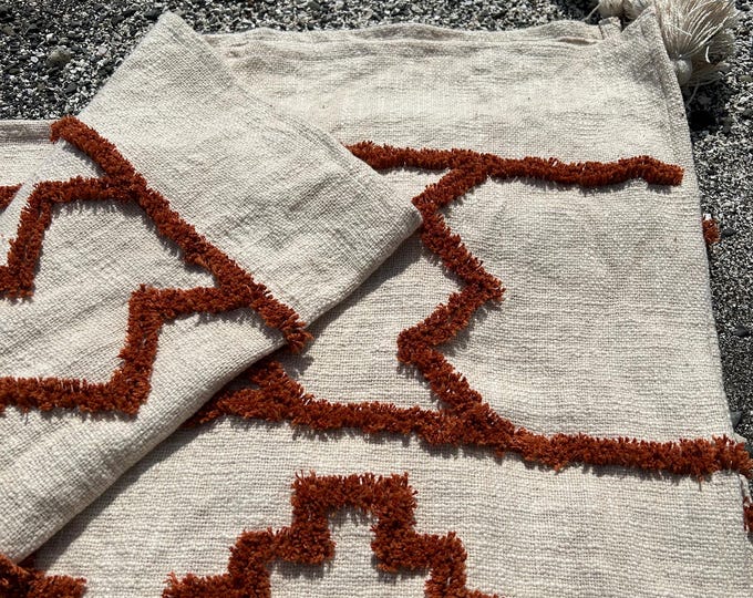 JOSIE | Cotton Tufted Textured Throw Blanket