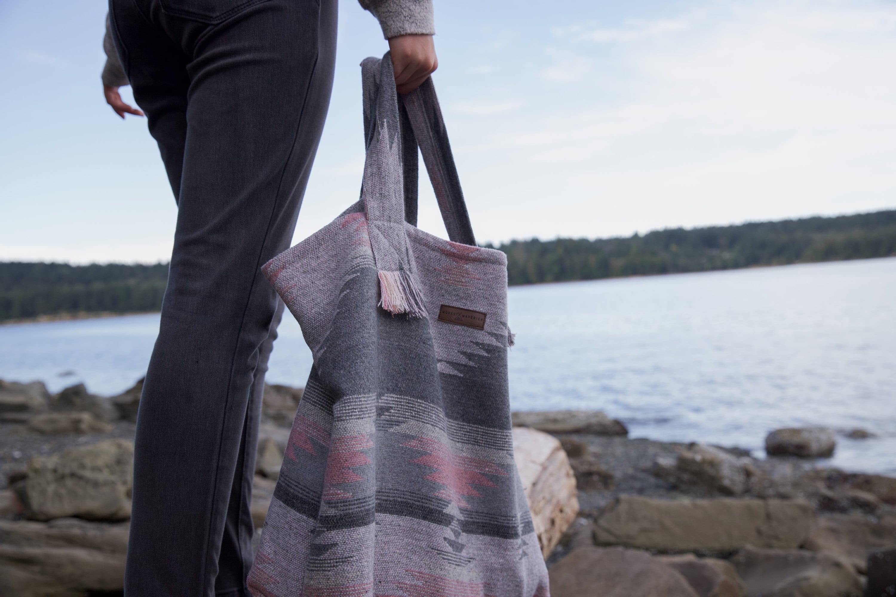 Dusty rose tote bag hotsell