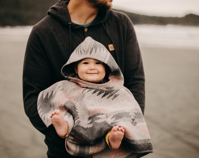 Mini Poncho | DUSTY ROSE