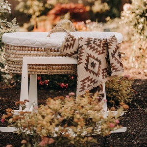 Baby Blanket | SANDY- Newborn - Baby - Car seat blanket - Stroller Blanket - Aztec - Geometric