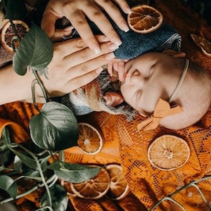 Southwest Aztec Baby Blanket – Wool Blend Stroller Blanket (30x30)