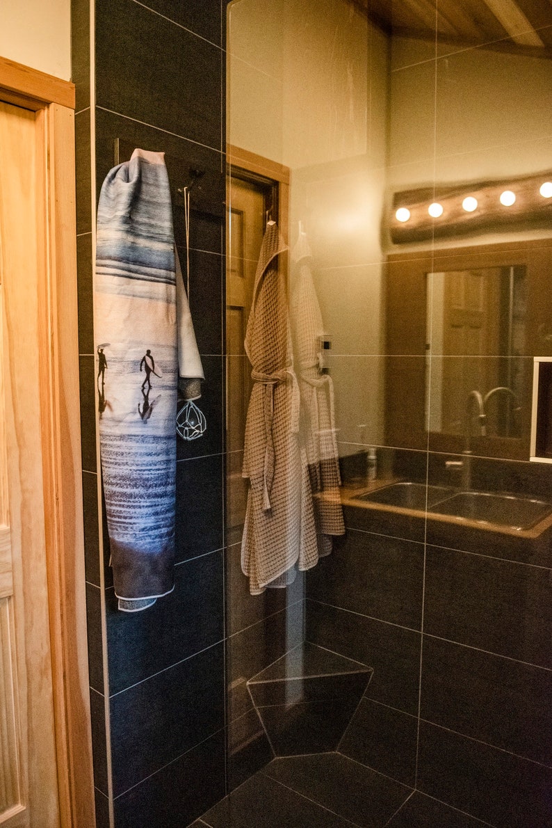 Tofino Travel Towel Recycled Ecofriendly Tofino Beach Towel Hot Yoga Towel Yoga Towel Travel Towel image 10