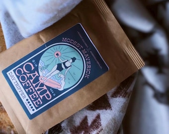 Camp Coffee | Locally Roasted Whole Bean Coffee, 1lb