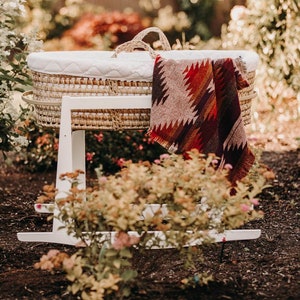 Baby Blanket | SUNSET - Newborn - Baby - Carseat Blanket - Stroller Blanket- Aztec - Geometric