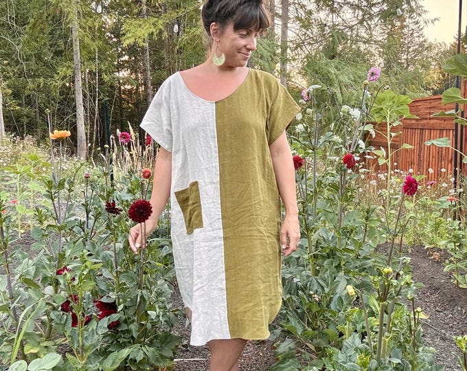 Linen Yarrow Dress | Sustainably Made on Vancouver Island