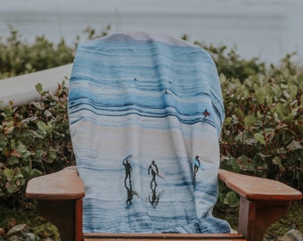 Tofino Travel Towel - Recycled - Ecofriendly - Tofino - Beach Towel - Hot Yoga Towel - Yoga Towel - Travel Towel