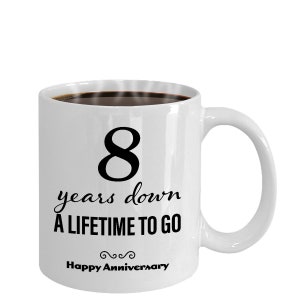8th Anniversary Gift for Him Her Happy Anniversary Mom and - Etsy