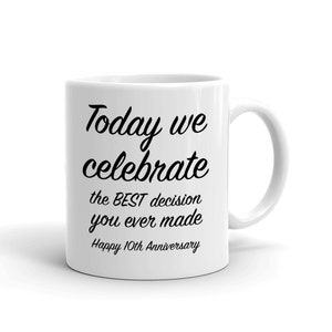 10 Year Anniversary Gift For Wife, Steel Anniversary Gifts For Wife – Keepsake4evercharm