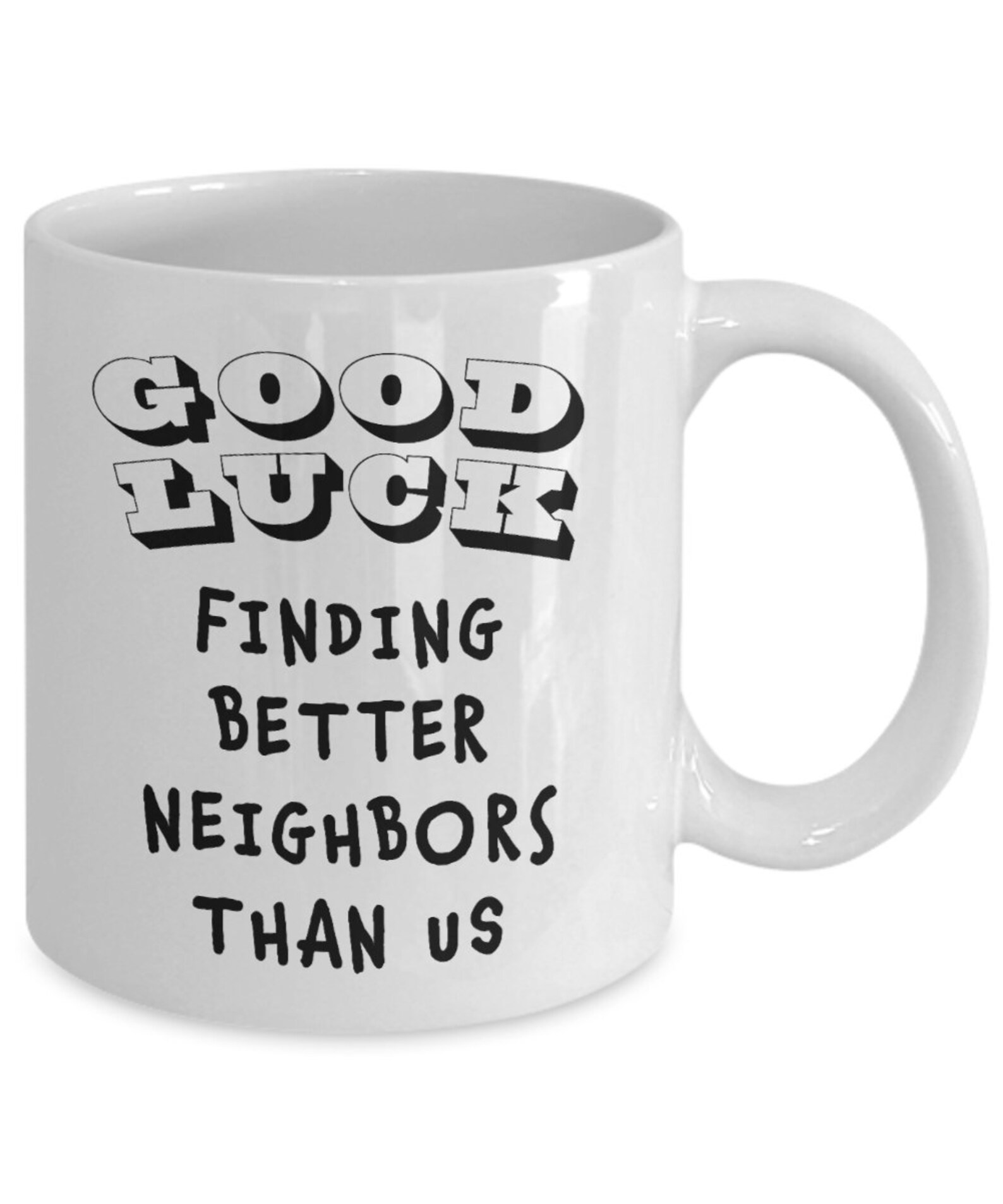 Neighbor Moving Gift Coffee Mug for Neighbor Moving Away Etsy