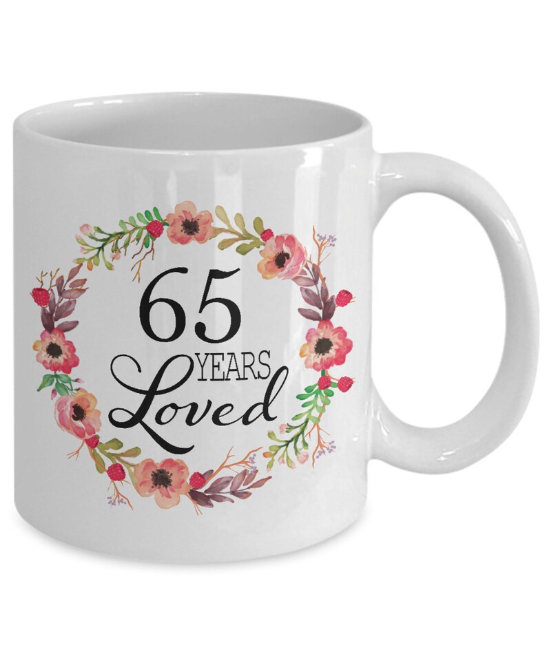 65th Birthday Gifts for Women Gift for 65 Year Old Female Etsy