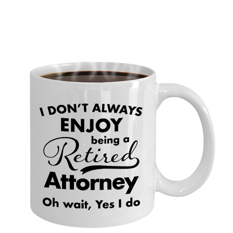 Retirement Gifts for Attorney Coffee Mug Best Thank You and Etsy