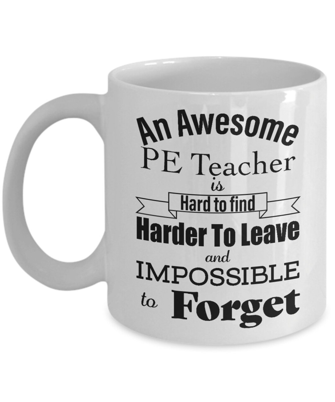Thank You Gift for PE Teacher Appreciation Retirement Coffee Mug Men