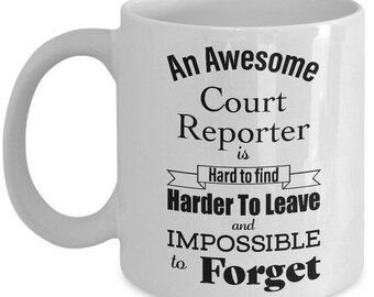 Present For Coworkers This Is What An Awesome Court Reporter Looks Like. Unique Gifts From Team Leader Unique Court Reporter Travel Mug